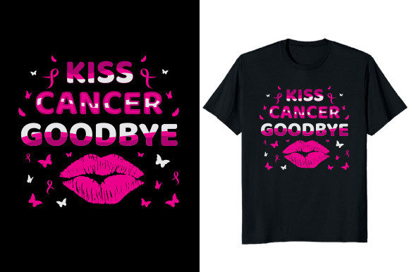 Download Kiss Breast Cancer Goodbye T-shirt - Premium Bundle