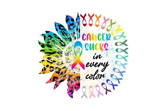 Download Cancer Sucks in Every Color Sublimation - Premium Resources