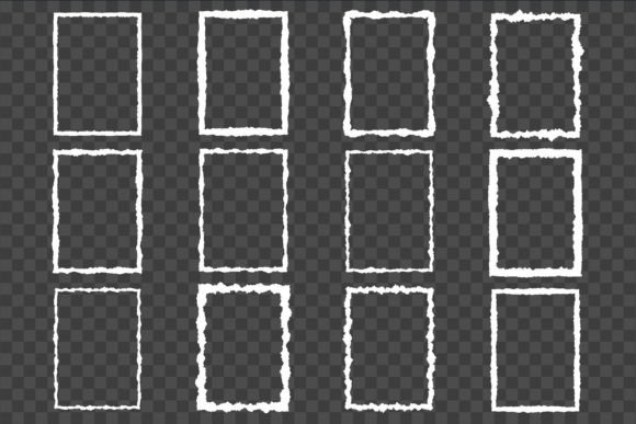 Download Ripped Paper Frames Png - Ripped Border - Ripped paper Collection